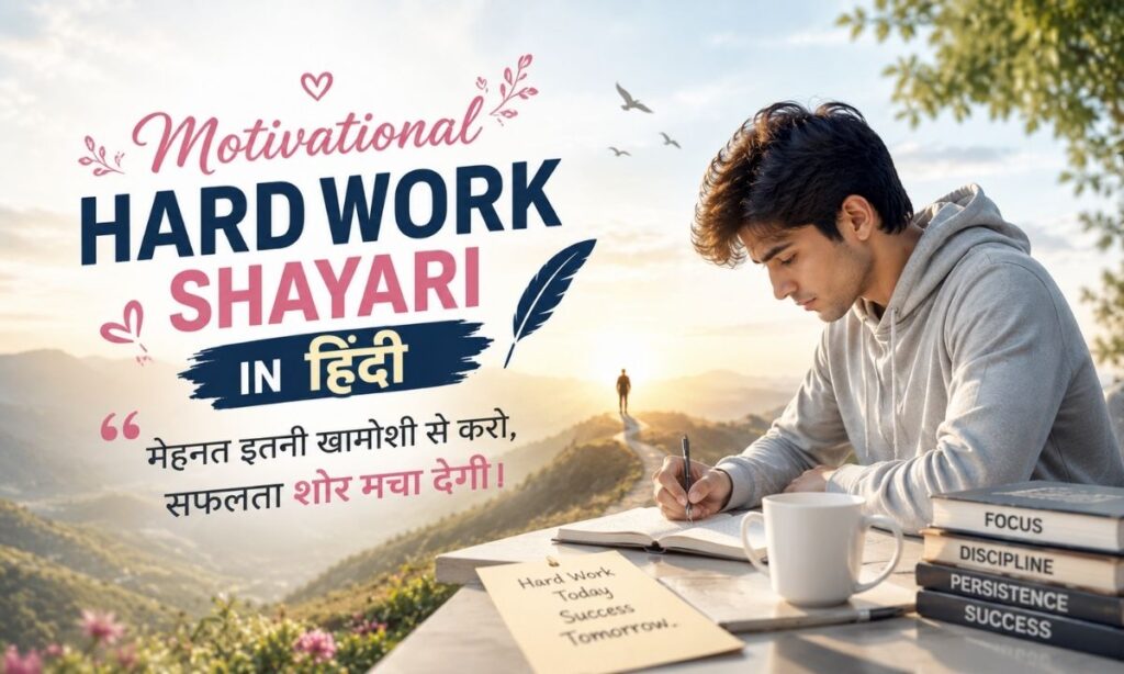 Motivational Hard Work Shayari in Hindi