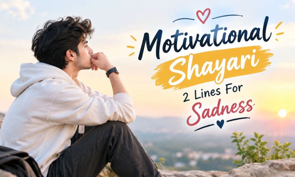 Motivational Shayari 2 lines For Sadness