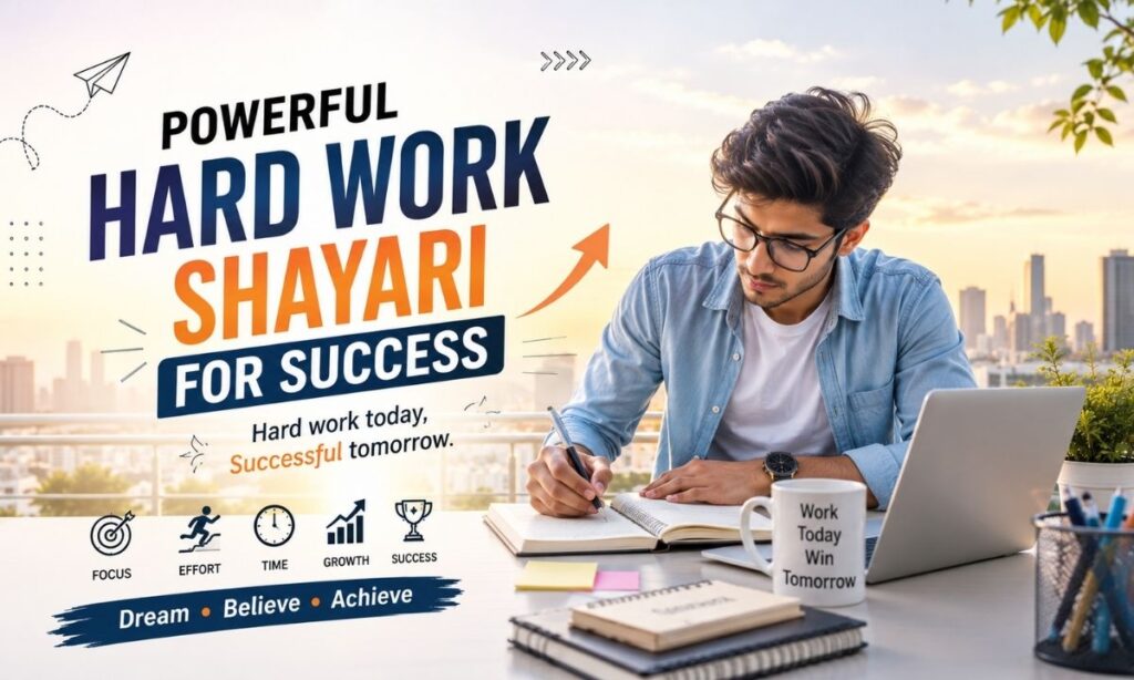 Powerful hard work shayari for success in hindi
