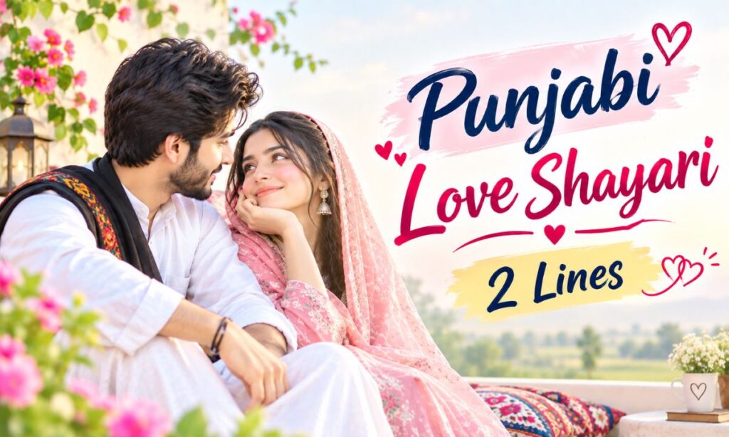 _Punjabi Love Shayari 2 Lines