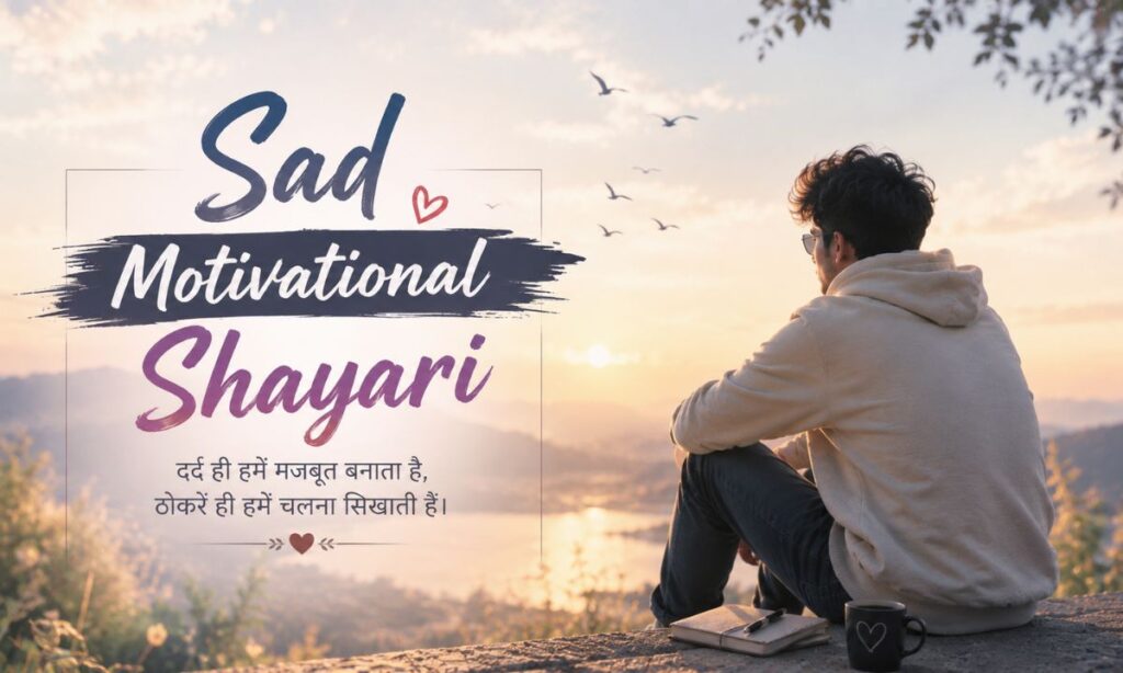Sad Motivational Shayari