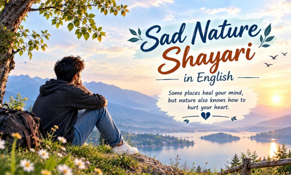 Sad Nature Shayari in English