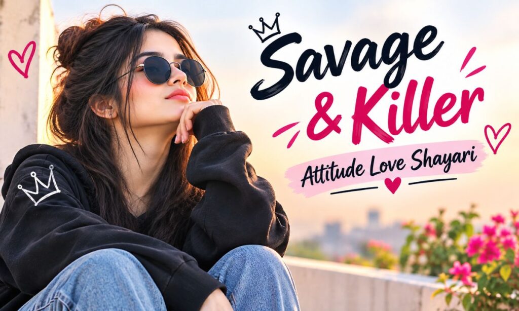 Savage & Killer Attitude Love Shayari