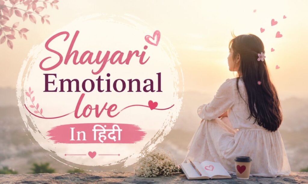 Shayari Emotional love In Hindi