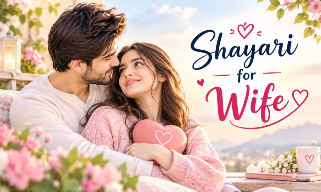Shayari for wife in English