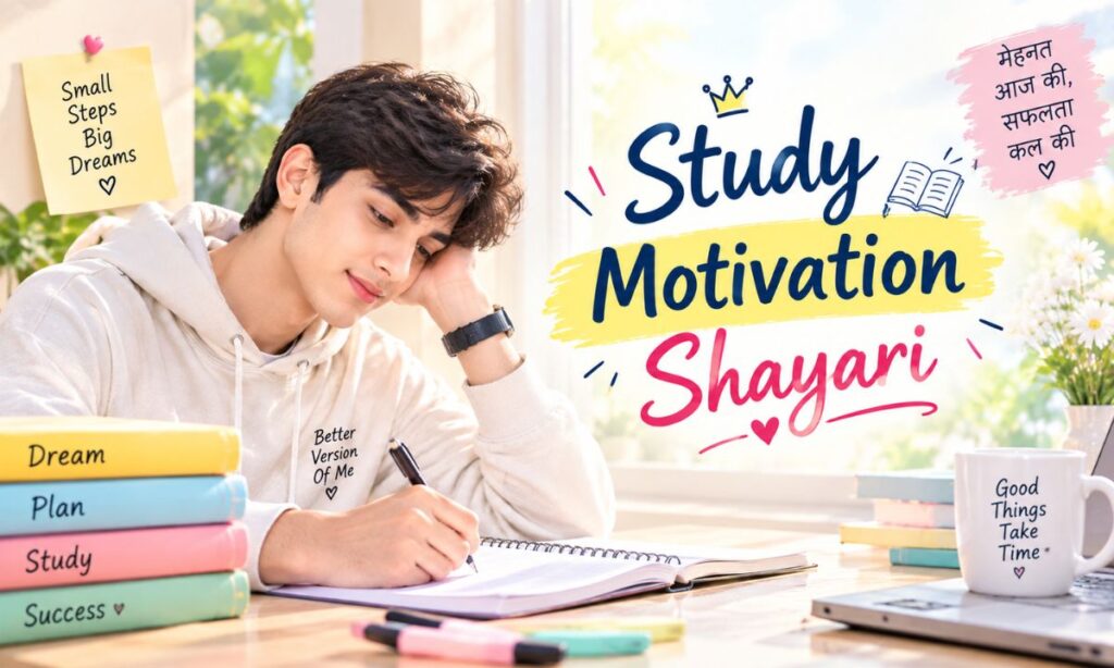 Study Motivation Shayari