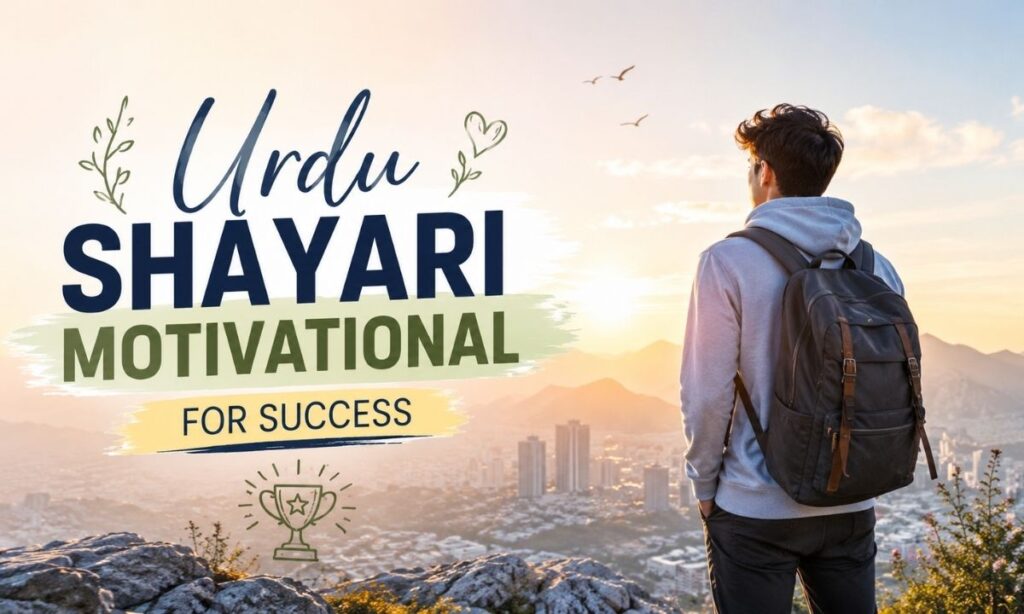Urdu Shayari Motivational For success