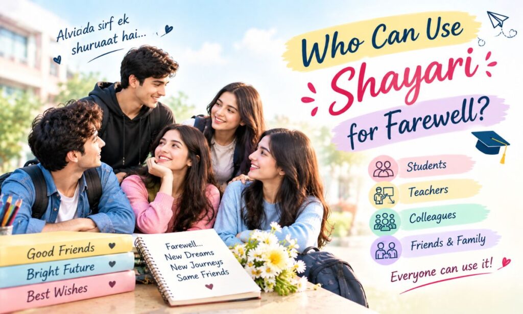 Who Can Use Shayari for Farewell