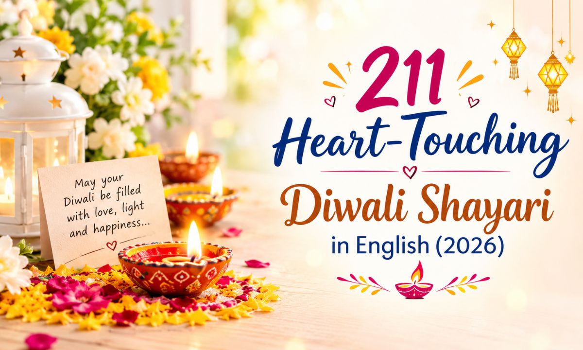 211 Heart-Touching Diwali Shayari in English (2026)