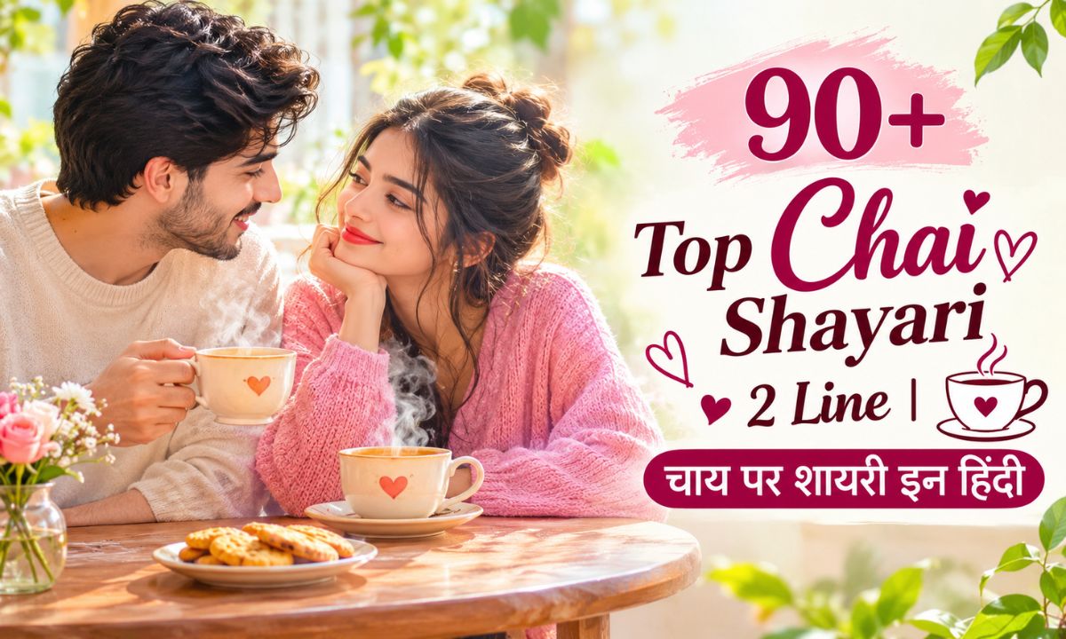 90+ Top Chai Shayari 2 Line चाय पर शायरी इन हिंदी