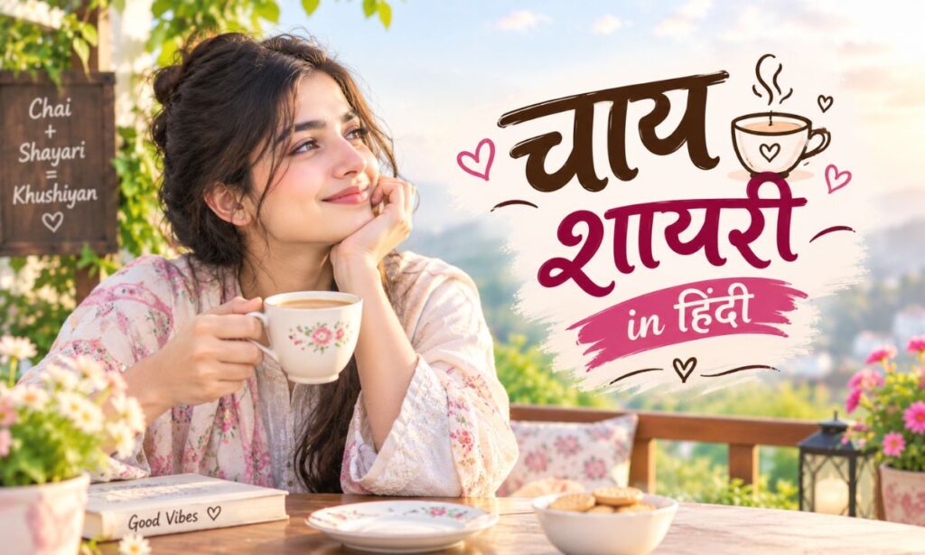 Chai Shayari in hindi