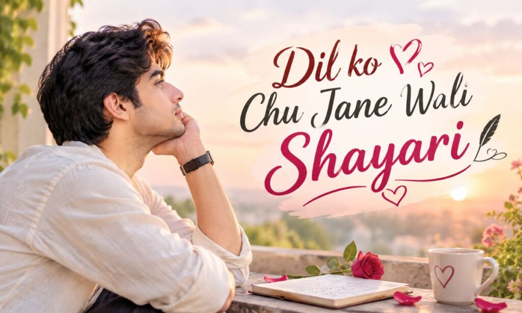 Dil ko chu jane wali shayari