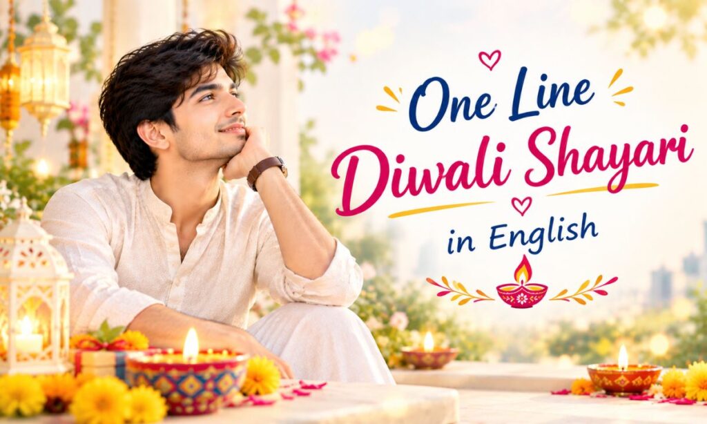 One Line Diwali Shayari in English