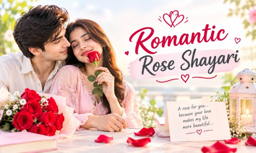 Romantic Rose Shayari