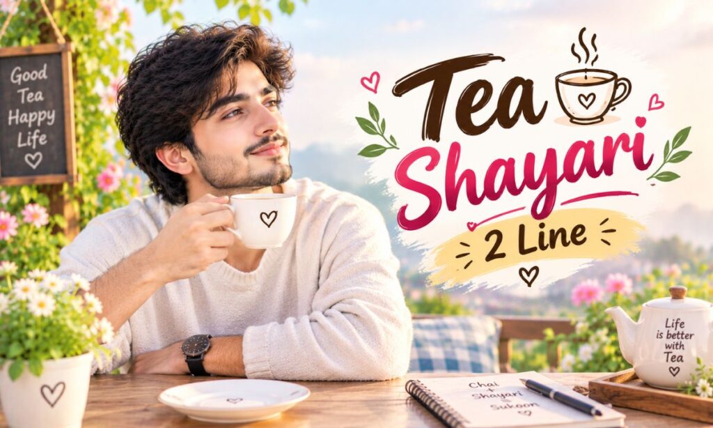 Tea Shayari 2 Line
